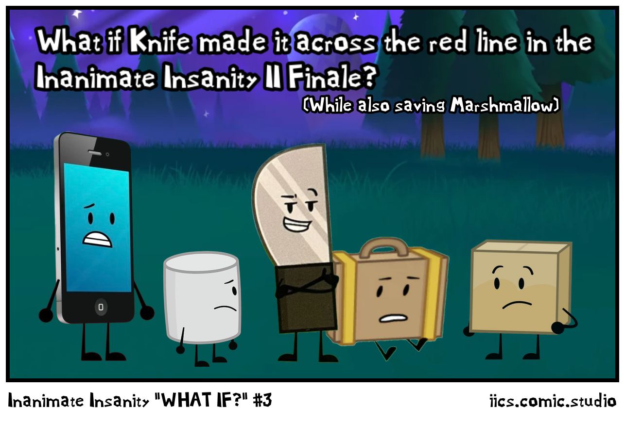 Inanimate Insanity “WHAT IF?” #3
